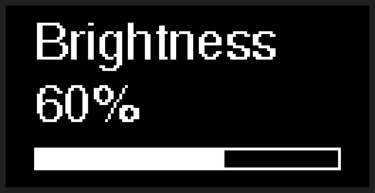 LED brightness