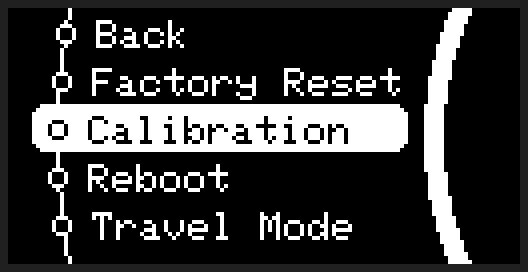 System menu