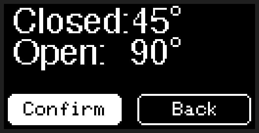 Calibration confirm
