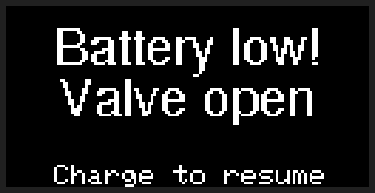Battery critical